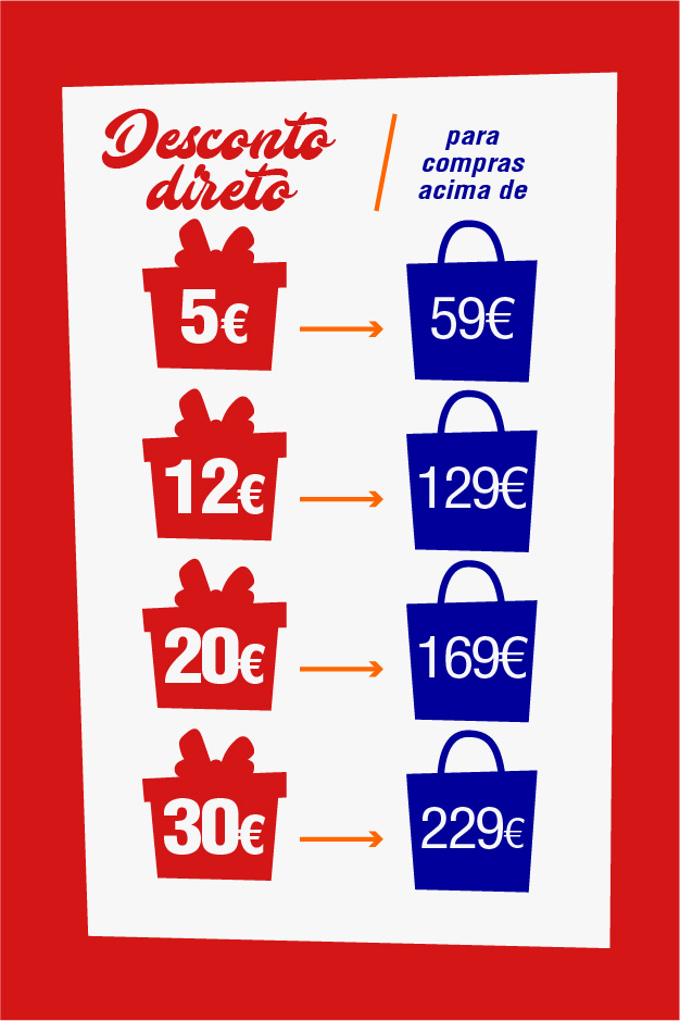 Este Natal, ganhe um desconto direto na sua encomenda até 30 € e um croissant de oferta